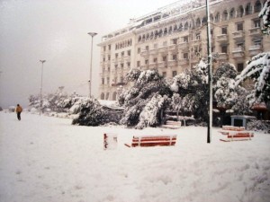 Ο χιονιάς της Θεσσαλονίκης το 88