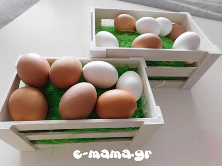 Βάφουμε πασχαλινά αυγά με χρώματα ζαχαροπλαστικής 4