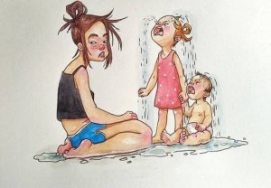 Μαμά στο σπίτι. Κανείς δε μιλάει για αυτές τις δυσκολίες