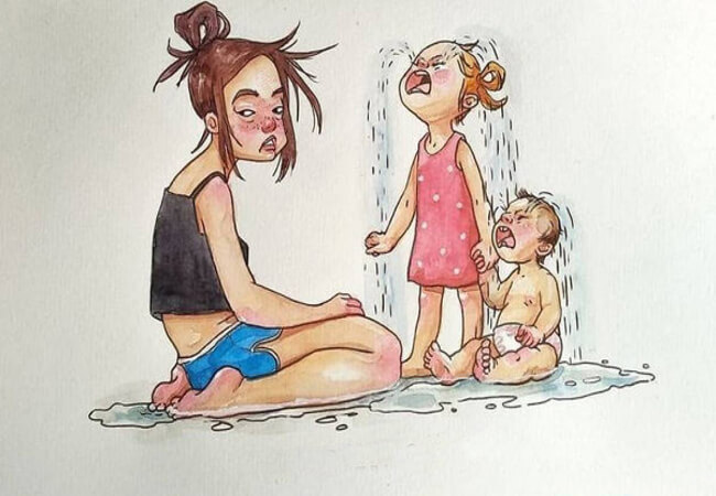 Μαμά στο σπίτι. Κανείς δε μιλάει για αυτές τις δυσκολίες