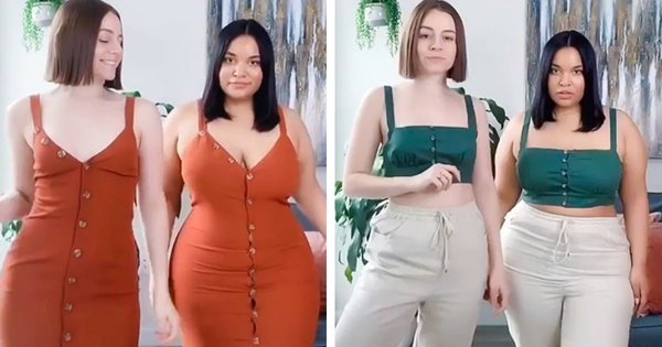 Δύο φίλες αποδεικνύουν ότι το στυλ μετράει, όχι το μέγεθος