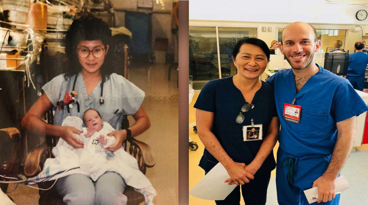 Νοσοκόμα ανακάλυψε πως ο νέος της συνάδελφος είναι το πρόωρο μωράκι που φρόντιζε